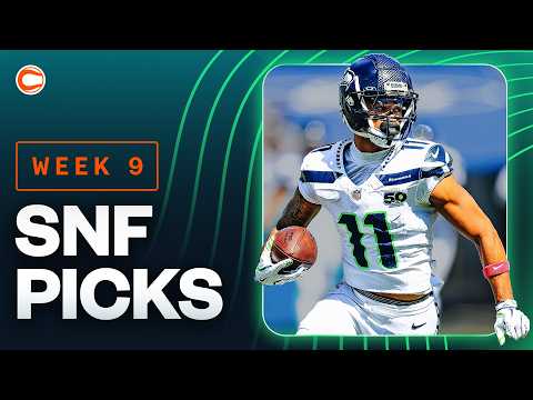 OUR 4 BEST SUNDAY NIGHT FOOTBALL BETS TD PROPS & PICKS! SNF SEAHAWKS VS COMMANDERS!