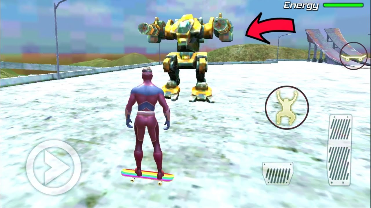 Hurricane Superhero vs Vegas Mafia & Spider Robot 🌪️