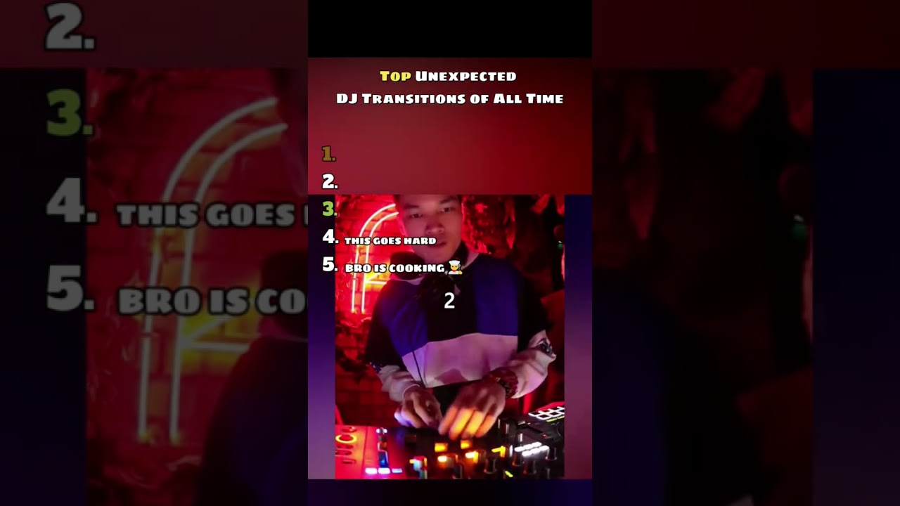 Top DJ Transitions That Shocked Everyone 🎧