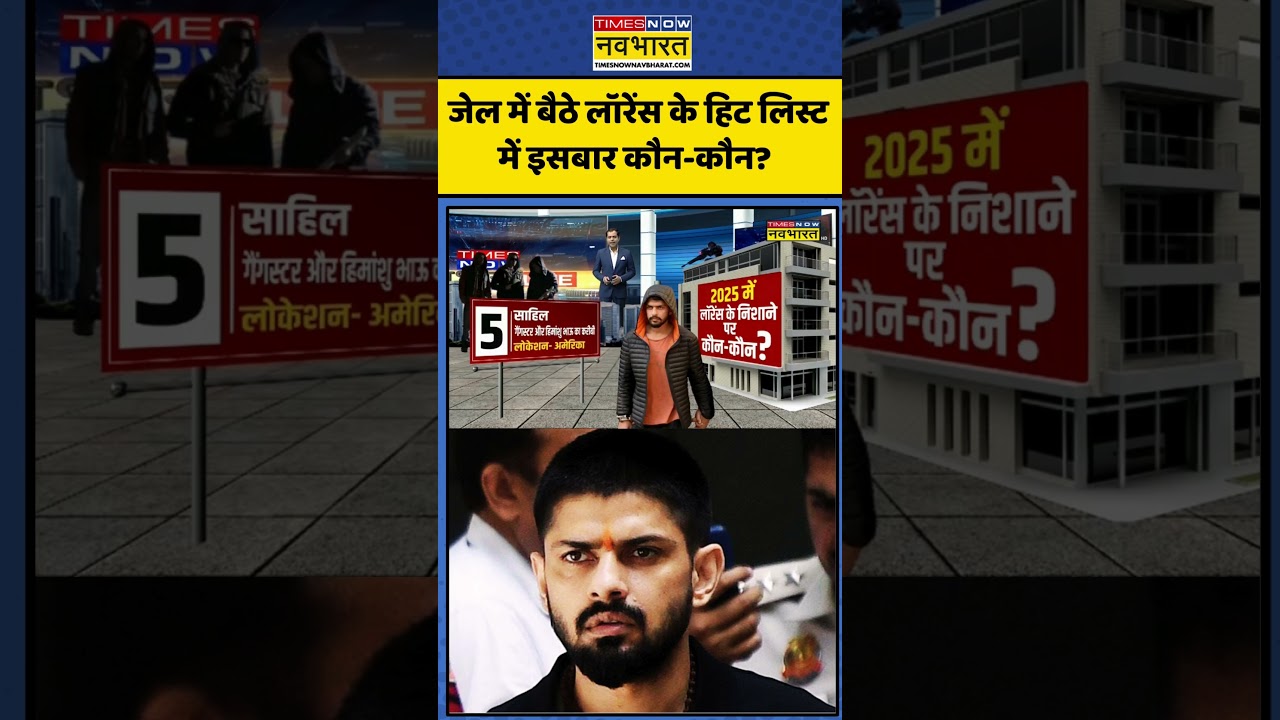 Lawrence Bishnoi: जेल में बैठे लॉरेंस के हिट लिस्ट में इसबार कौन-कौन? | #shorts