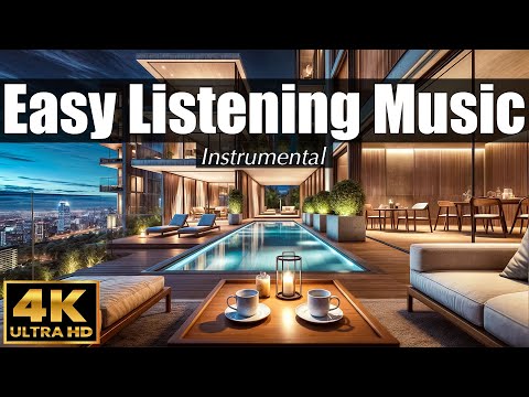EASY LISTENING Music ☕️ 4K ULTRA HD | Instrumental Covers