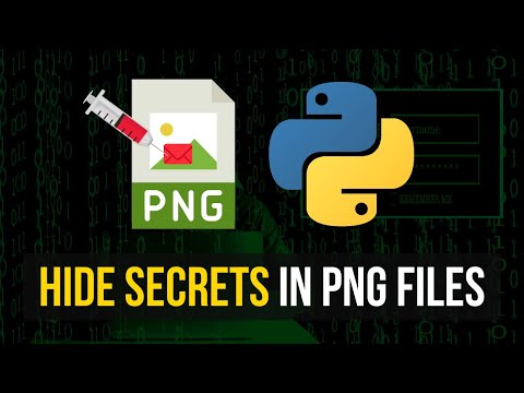 Hide Secret Messages in PNG Files