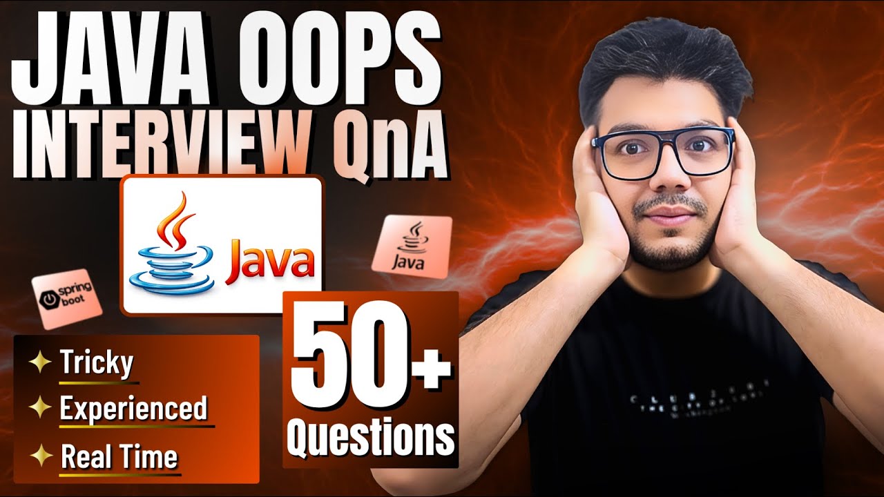 50+ Real & Tricky Java OOPs Interview Questions Asked in MNCs (2–7 Yrs Experience)