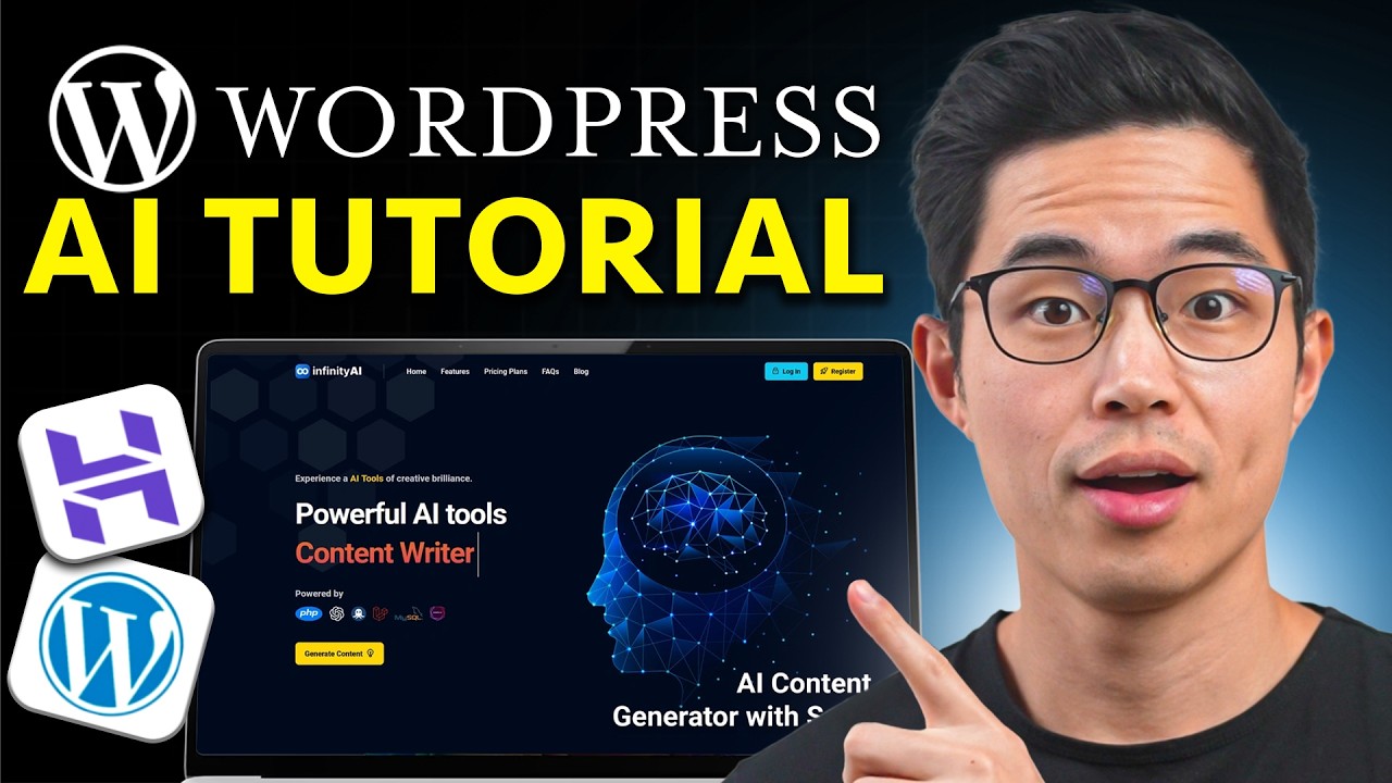 WordPress AI Tutorial 2025: Build a Pro Site in 15 Min