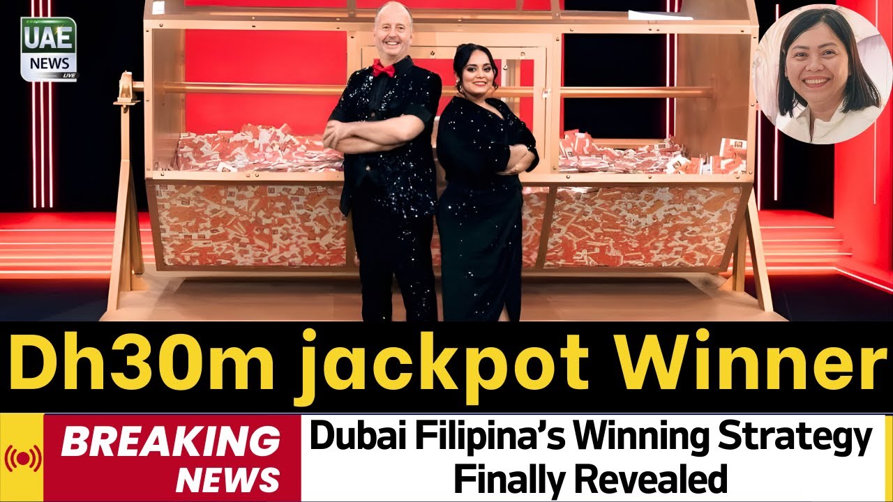 Dh30m Jackpot: Dubai Filipina Reveals How She Picked Her Winning Big Ticket