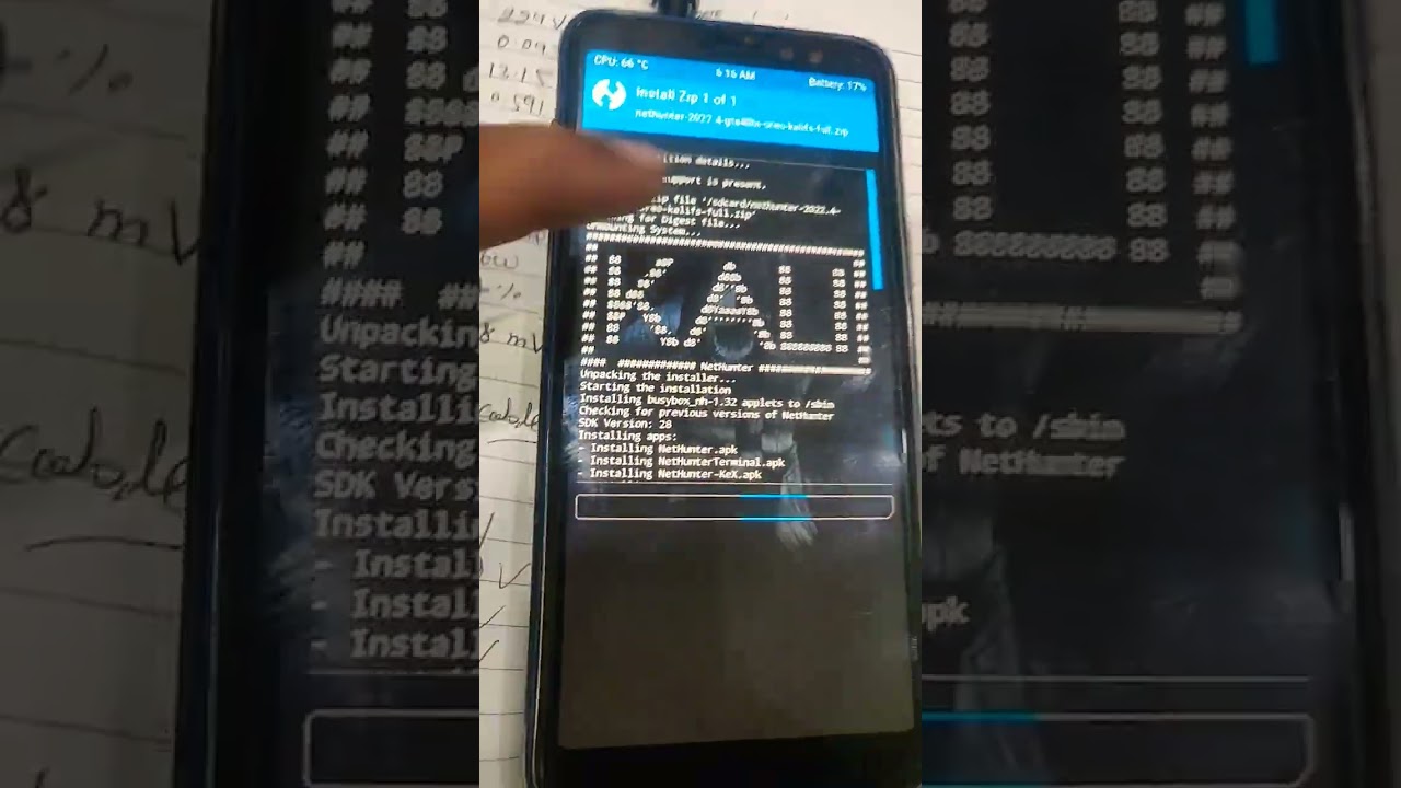 Installing Kali Linux on a Samsung Phone