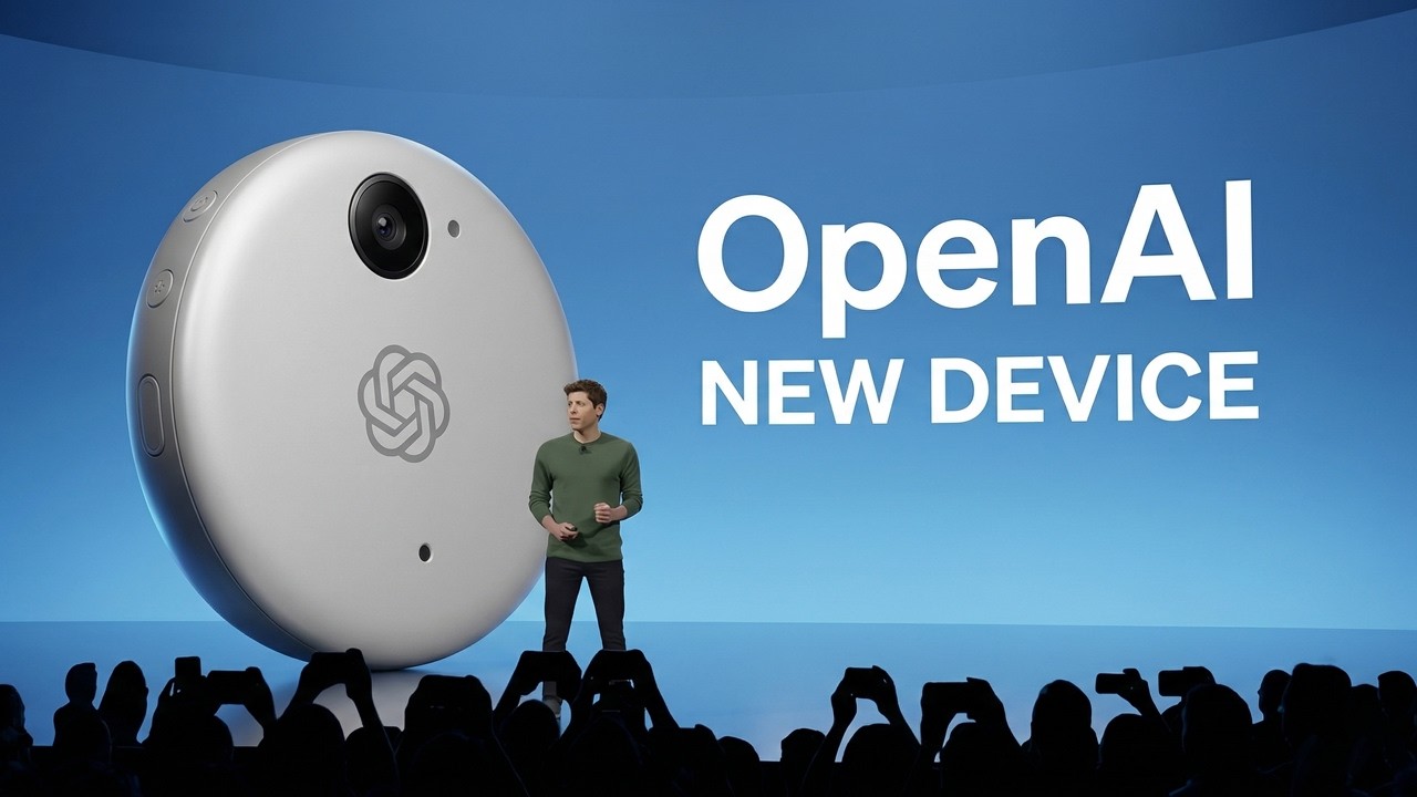OpenAI’s First Hardware Device Revealed: Sam Altman & Jony Ive Are Changing Everything