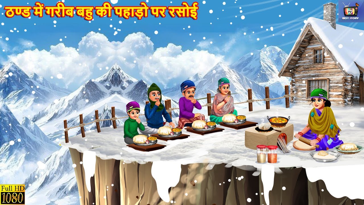 गरीब बहु की पहाड़ों में रसोई ❄️