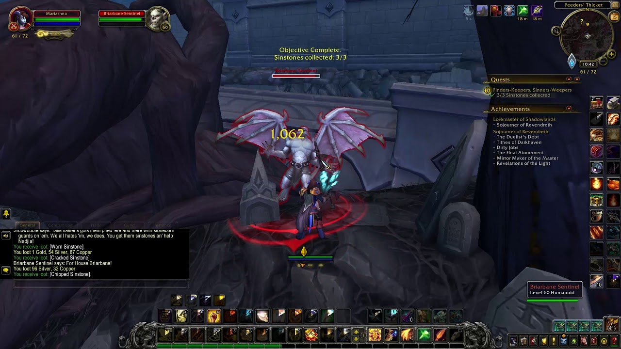 WoW Shadowlands: Revendreth - The Duelist's Debt Optional Storyline!