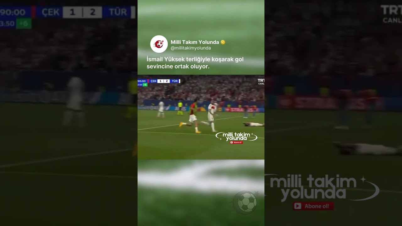 İsmail Yüksek'in Terlikle Gol Sevinci 🥅