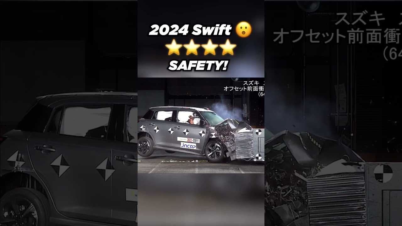 2024 Maruti Swift Scores 4 Stars in Japan NCAP 🚗