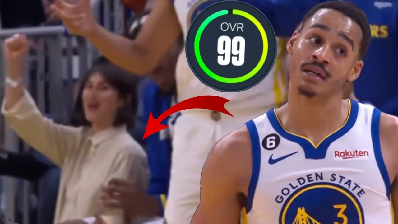 Courtside Baddies Turn Jordan Poole into the GOAT ๐