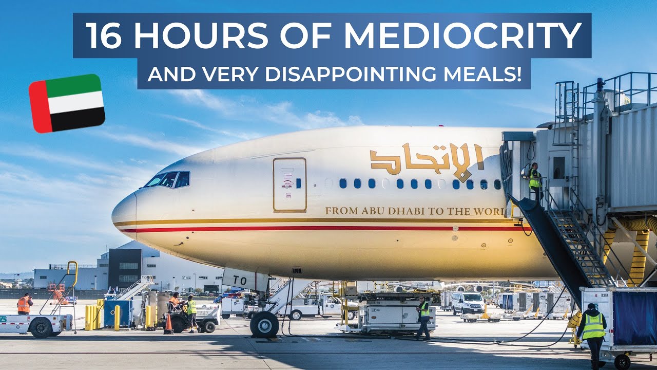 Etihad Economy Flight LA to Abu Dhabi βοΈ