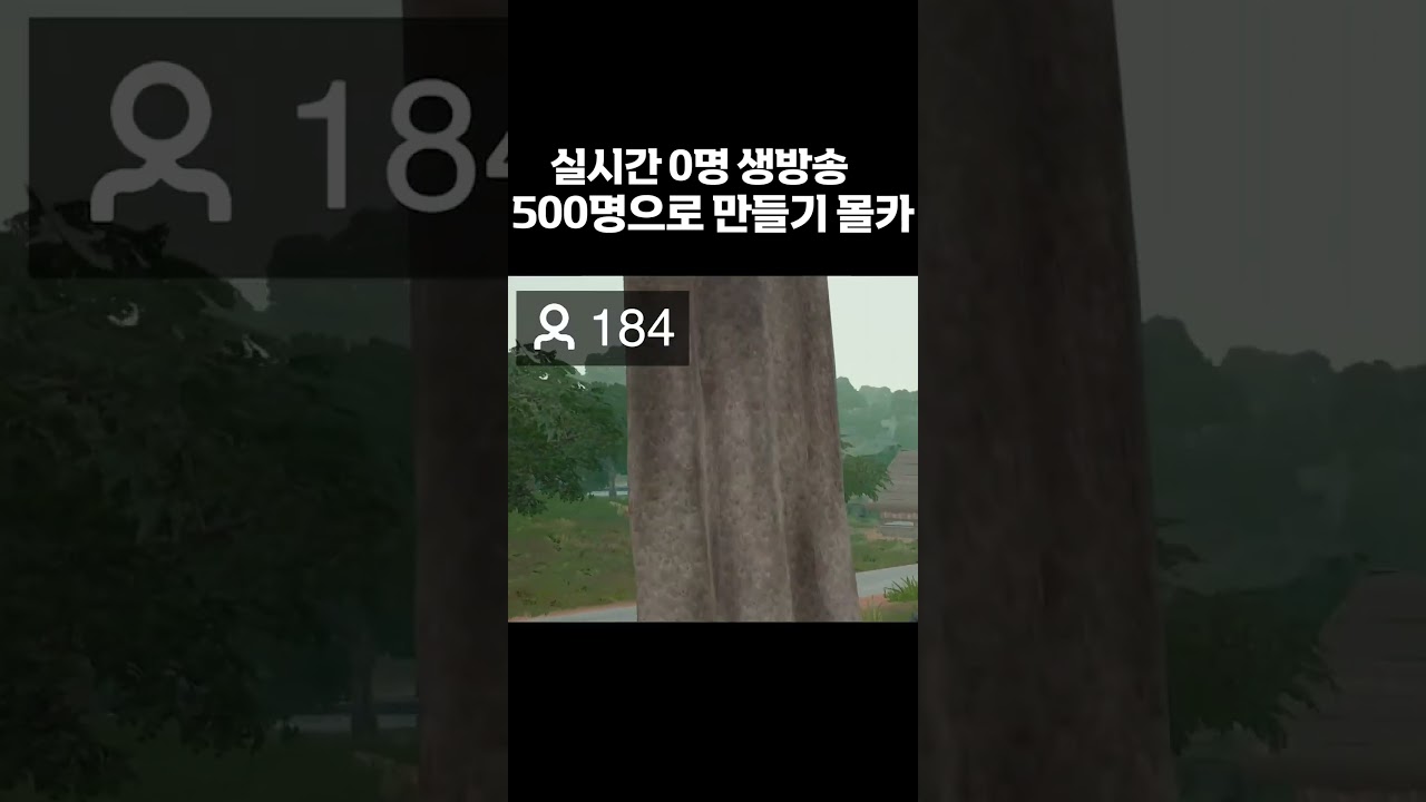 0명에서 500명으로 성장한 스트리머의 반응😂