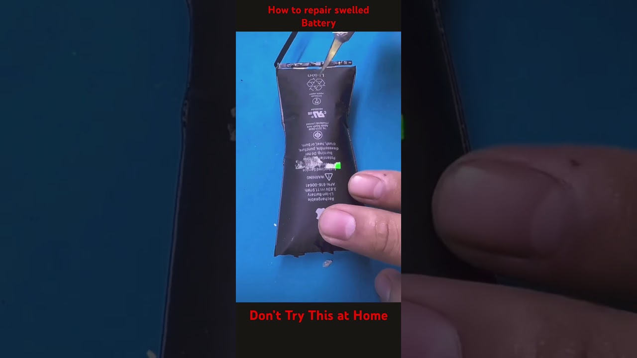 Fix Swollen iPhone Battery 🔋