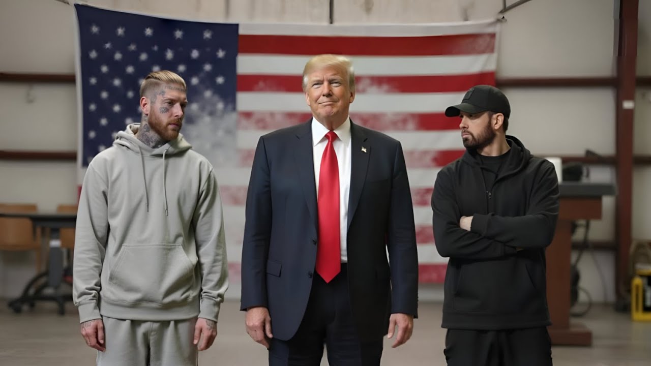 Eminem vs Trump & Tom MacDonald | 2025 Rap Battle