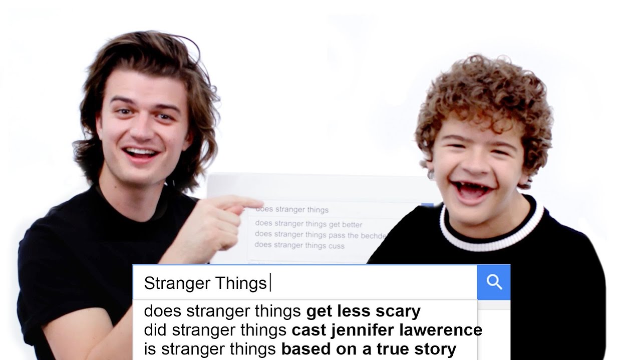 Stranger Things Stars Gaten & Joe Reveal Secrets in WIRED's Most Searched Questions 🔍