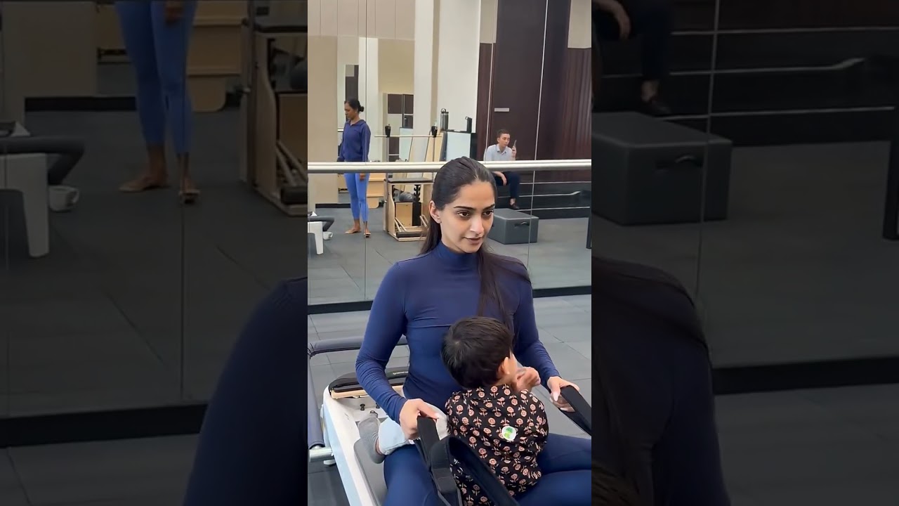 Sonam Kapoor's Adorable Workout with Son 💕