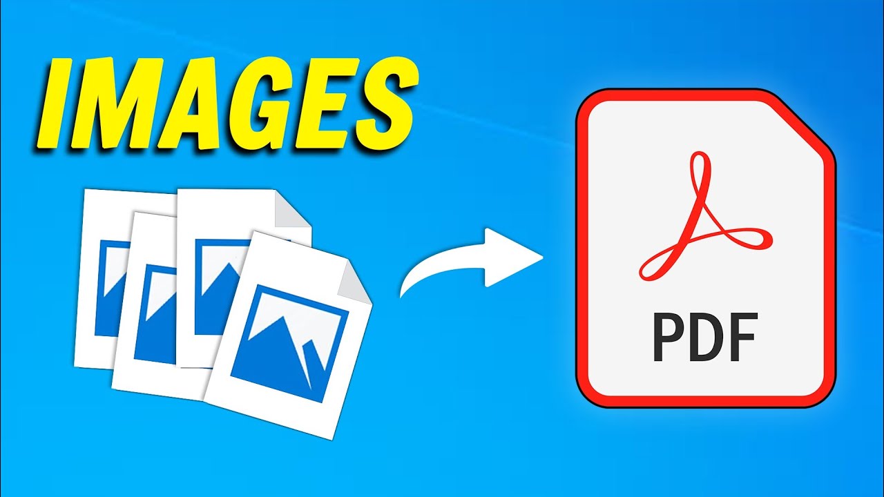 Create PDF from Images on Laptop ЁЯУД