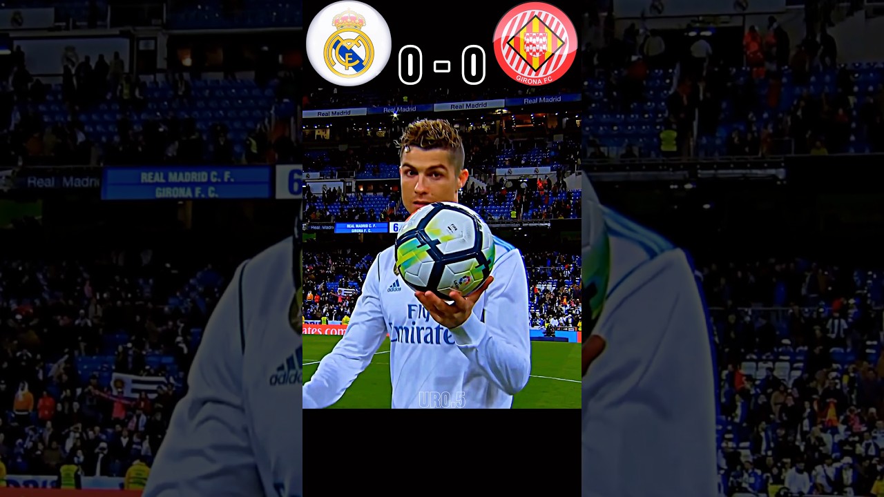 Real Madrid vs Girona 2018: Ronaldo Scores 4 Goals ⚽