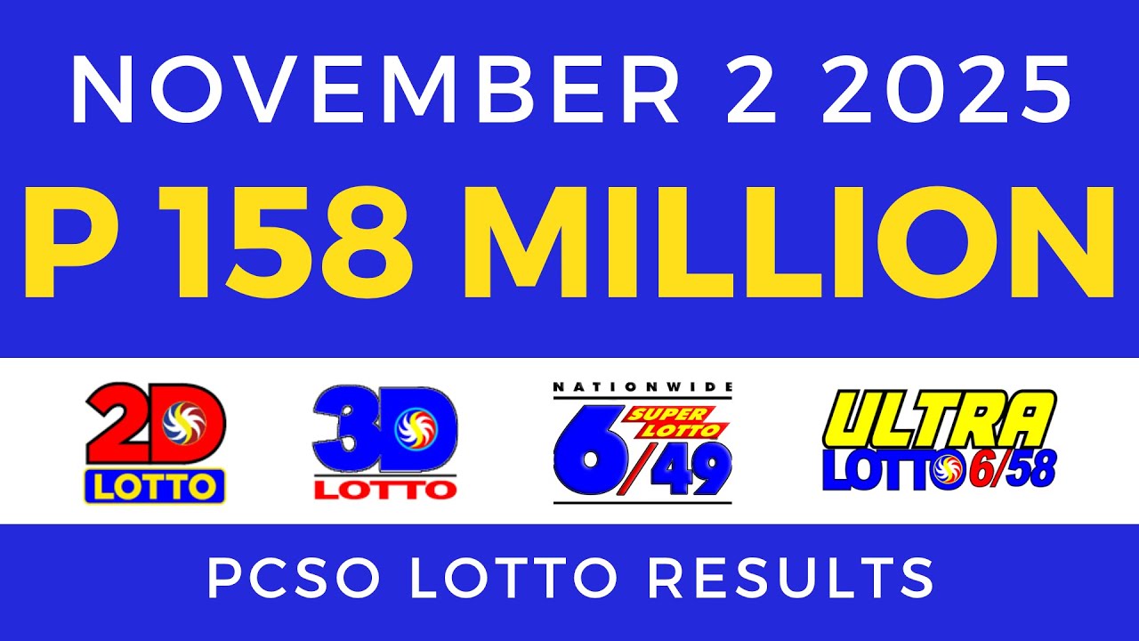Live 9PM Lotto Results for November 2, 2025 – Super Lotto & Ultra Lotto Draws 🎟️