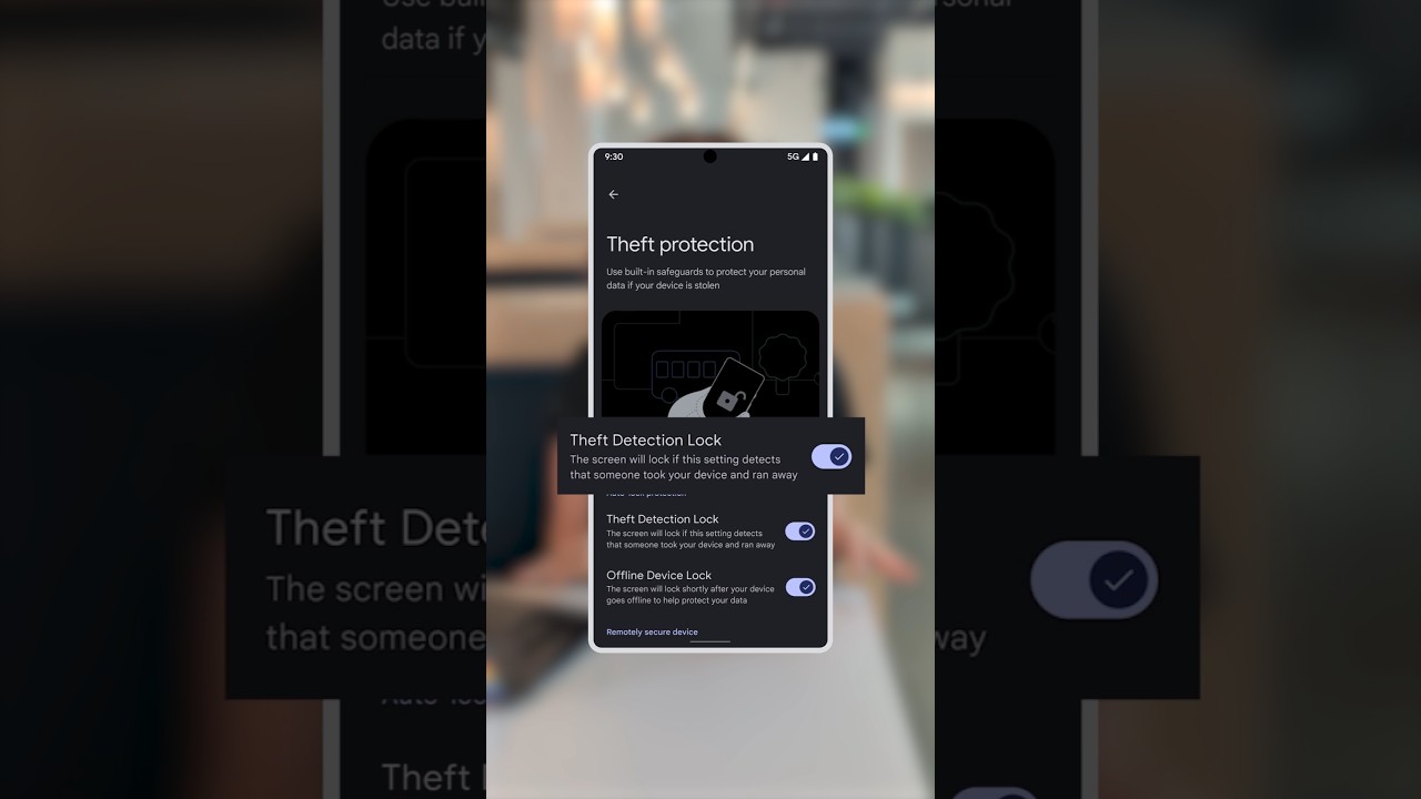 Theft Detection Lock Secures Your Android π±