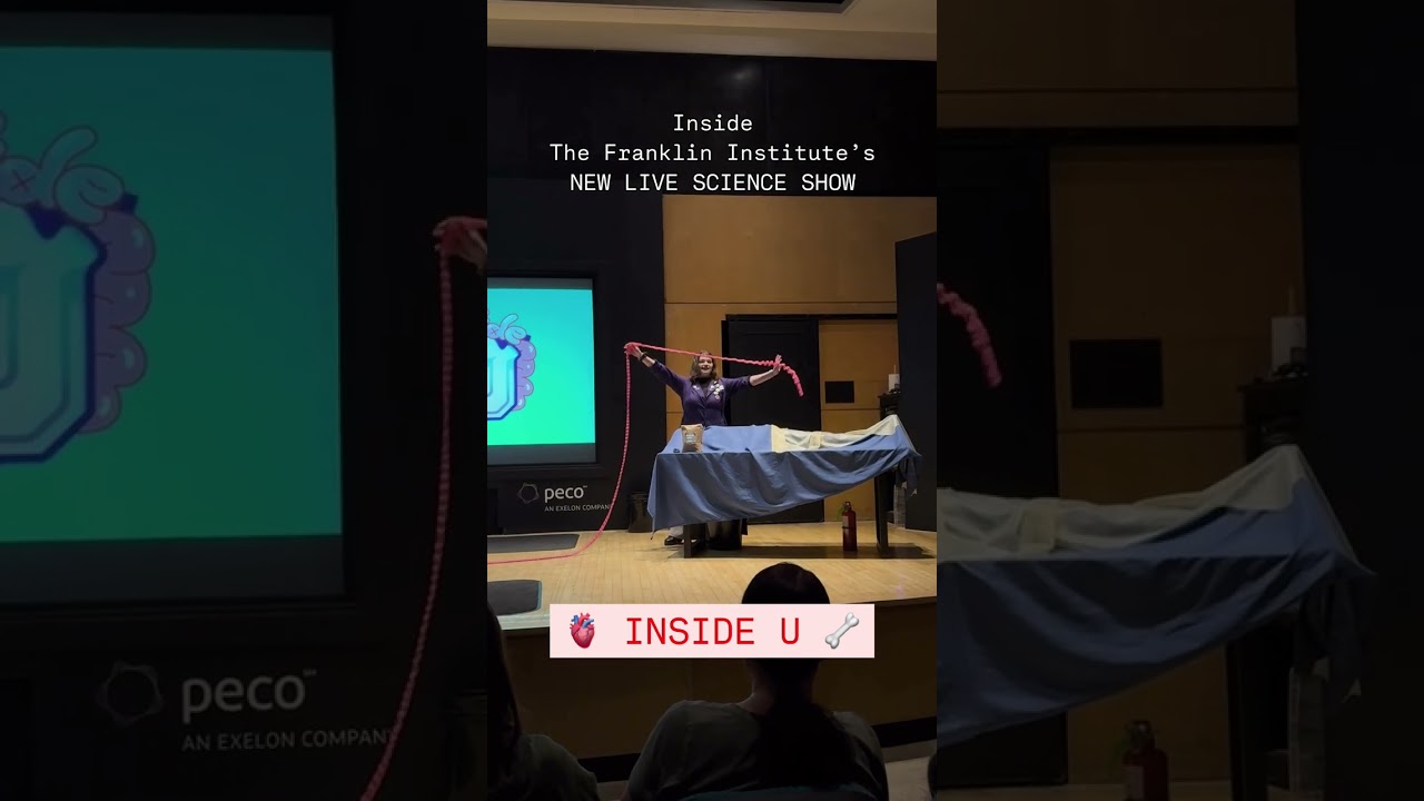 Interactive Live Science Show at Franklin Institute 🔬