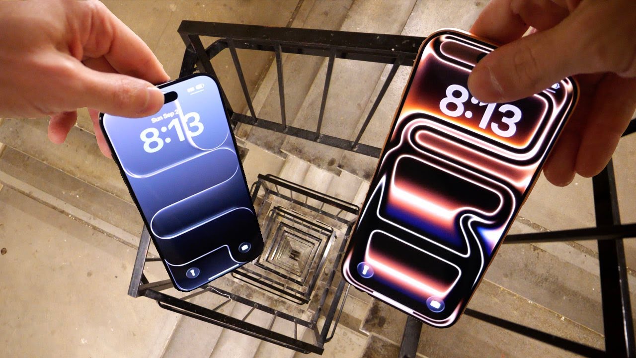 iPhone 17 Pro vs iPhone Air Drop Test from 200 Feet 📱