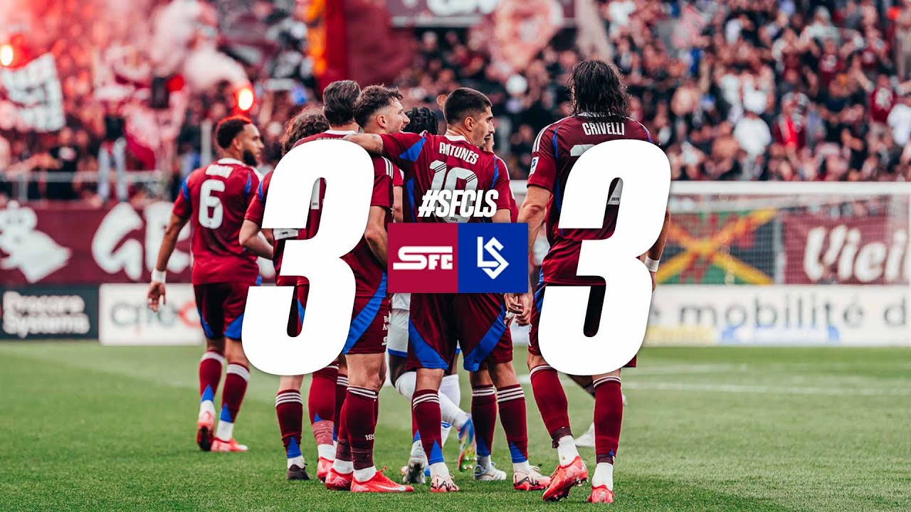 Match Épique : Servette FC et Lausanne-Sport se Neutralisent 3-3 en Clôture de Saison ⚽