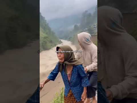 kasian😭😭rumah satu satunya lenyap dalam gempa bumi Iki #videoviral #musibah