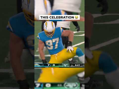 this joey bosa celly is comedy