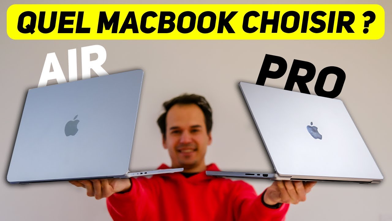 MacBook Air vs Pro en 2025 : lequel choisir ?