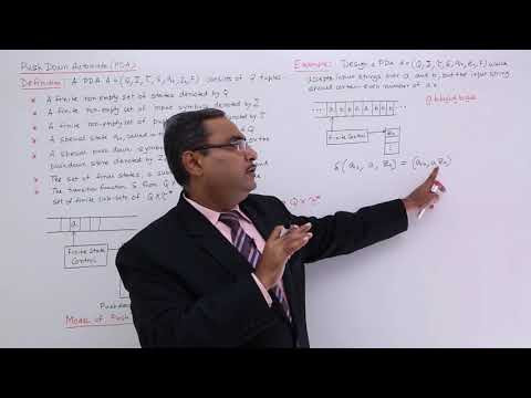 Push Down Automata (PDA)