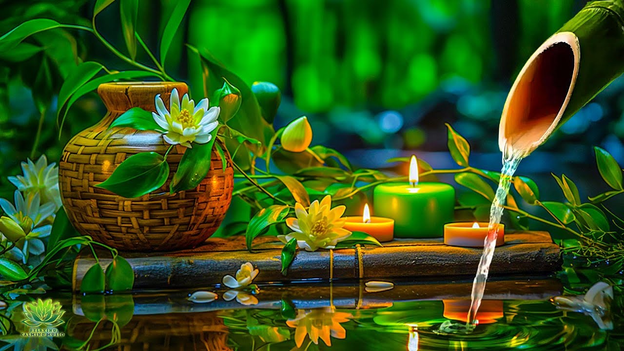 Relaxing Piano & Water Sounds for Sleep & Meditation 🎶