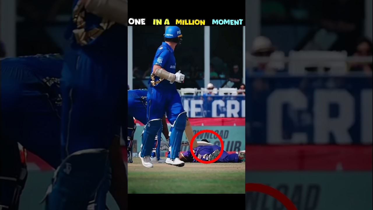 Unforgettable Cricket Moment in History! 😯