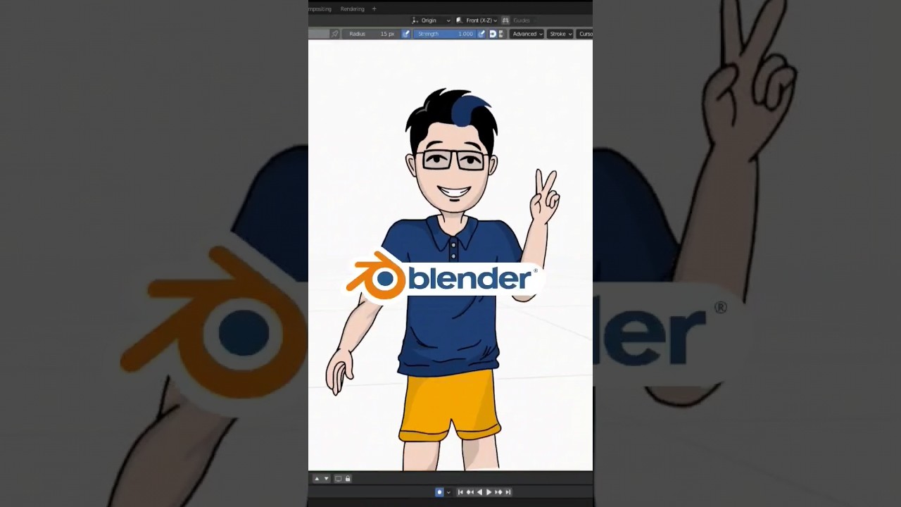 2D Animation Tips in Blender 🎨