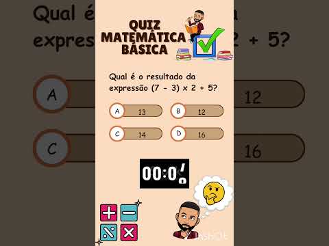 #shorts Quiz de Matemática: Teste seus conhecimentos