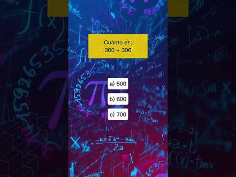 Quiz de matemáticas #quiz #matemática #matematicas