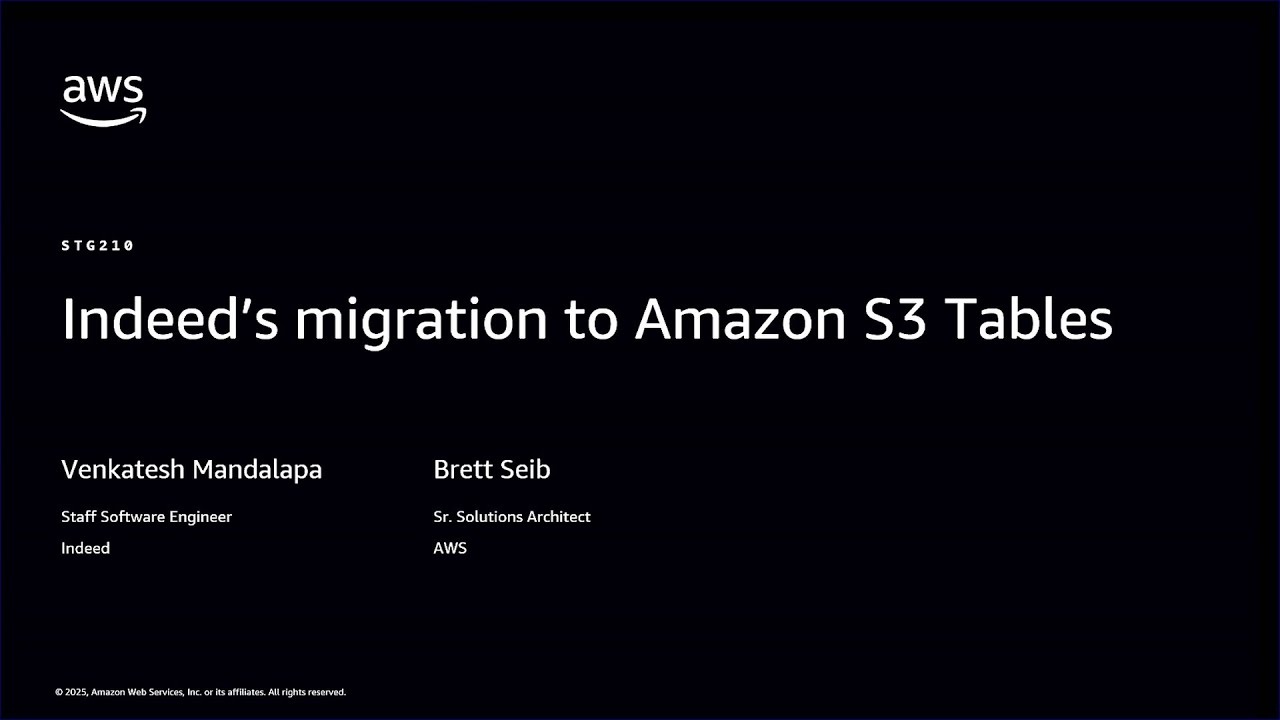 Indeed's 80PB Data Lake Transformation with Amazon S3 📊