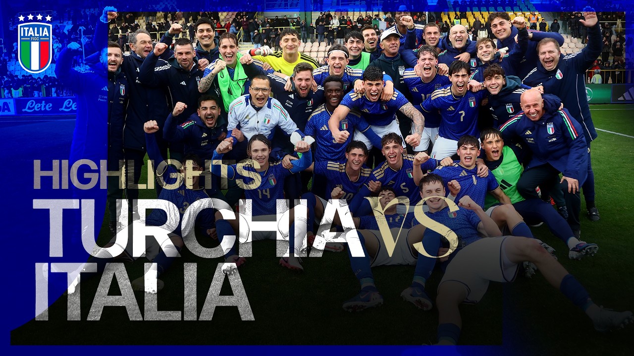 Highlights: Turchia-Italia 1-1 | Under 19 | Élite Round U19 EURO