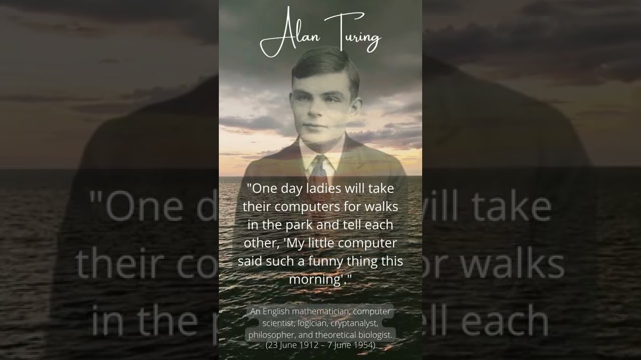Top Quotes from Alan Turing 🧠 | Insights from the Father of Modern Computing