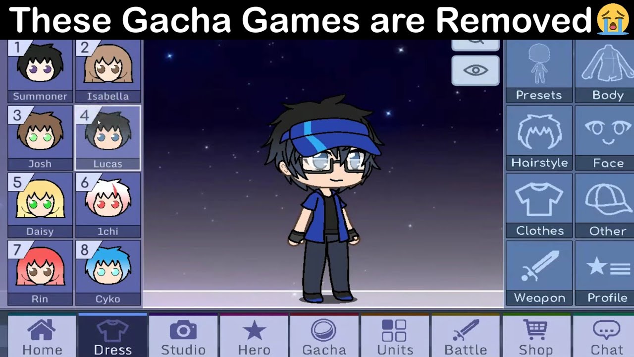 Top 5 Removed Gacha Games 😢
