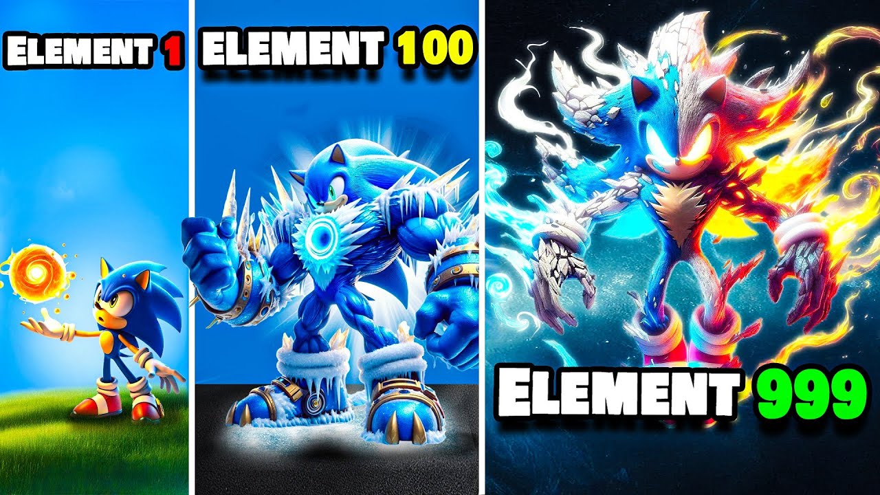 Sonic's Epic Upgrade: Unlock the Elemental Power to Save GTA 5 World 🌟