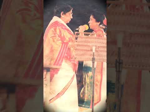 The Lata Asha Concert 😍 Lata Mangeshkar , Asha bhosle #latamageshkar #ashabhosle #shorts #trending