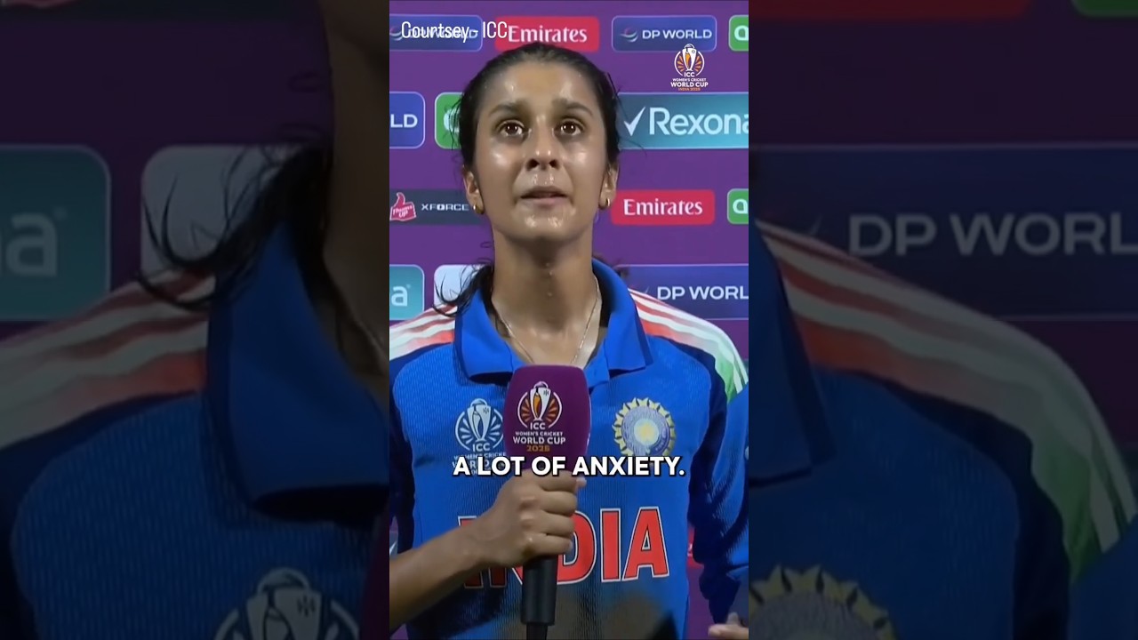 Jemimah Rodrigues Breaks Down in Tears After Historic World Cup Semi-Final Win 🇮🇳