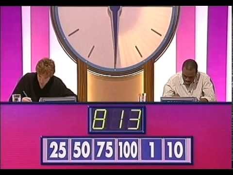 Countdown Amazing Calculation 813 - Carol Vorderman