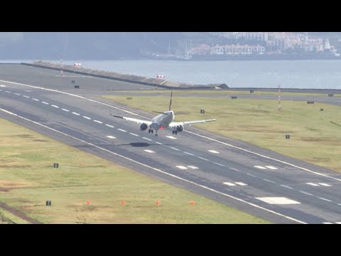 THE WILDEST Landing EVER at Madeira Airport (Must-Watch!)