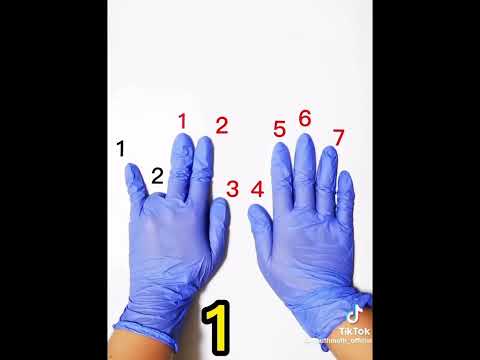 Using hands to multiply by 9 #math #nine #multiply #mathmadeeasy