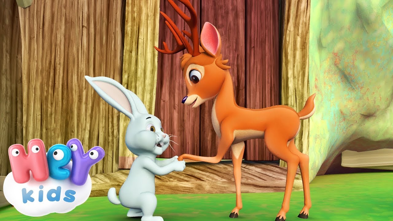 Dans Sa Maison Un Grand Cerf 🦌 - Chansons pour Bébé