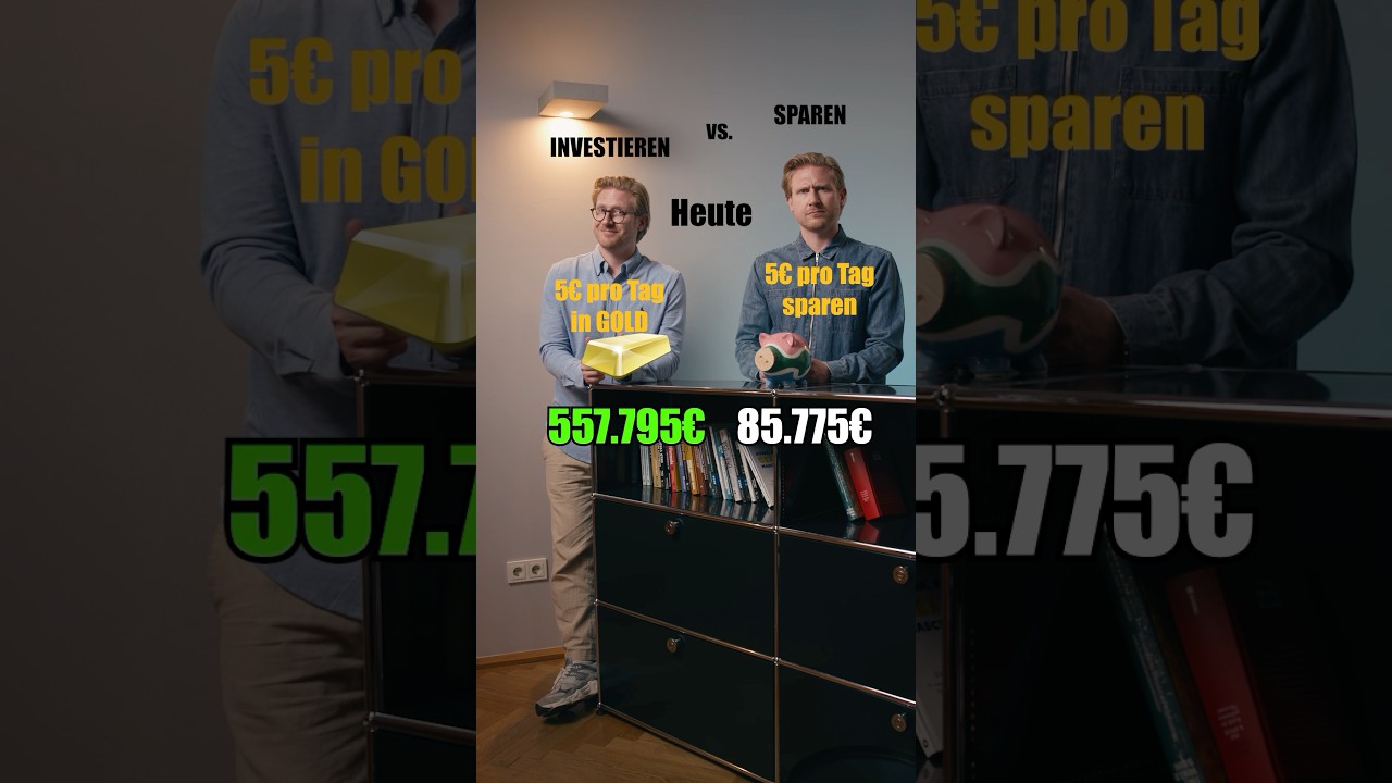 Gold vs. Saving: Which Is Better? ๐
๐ถ